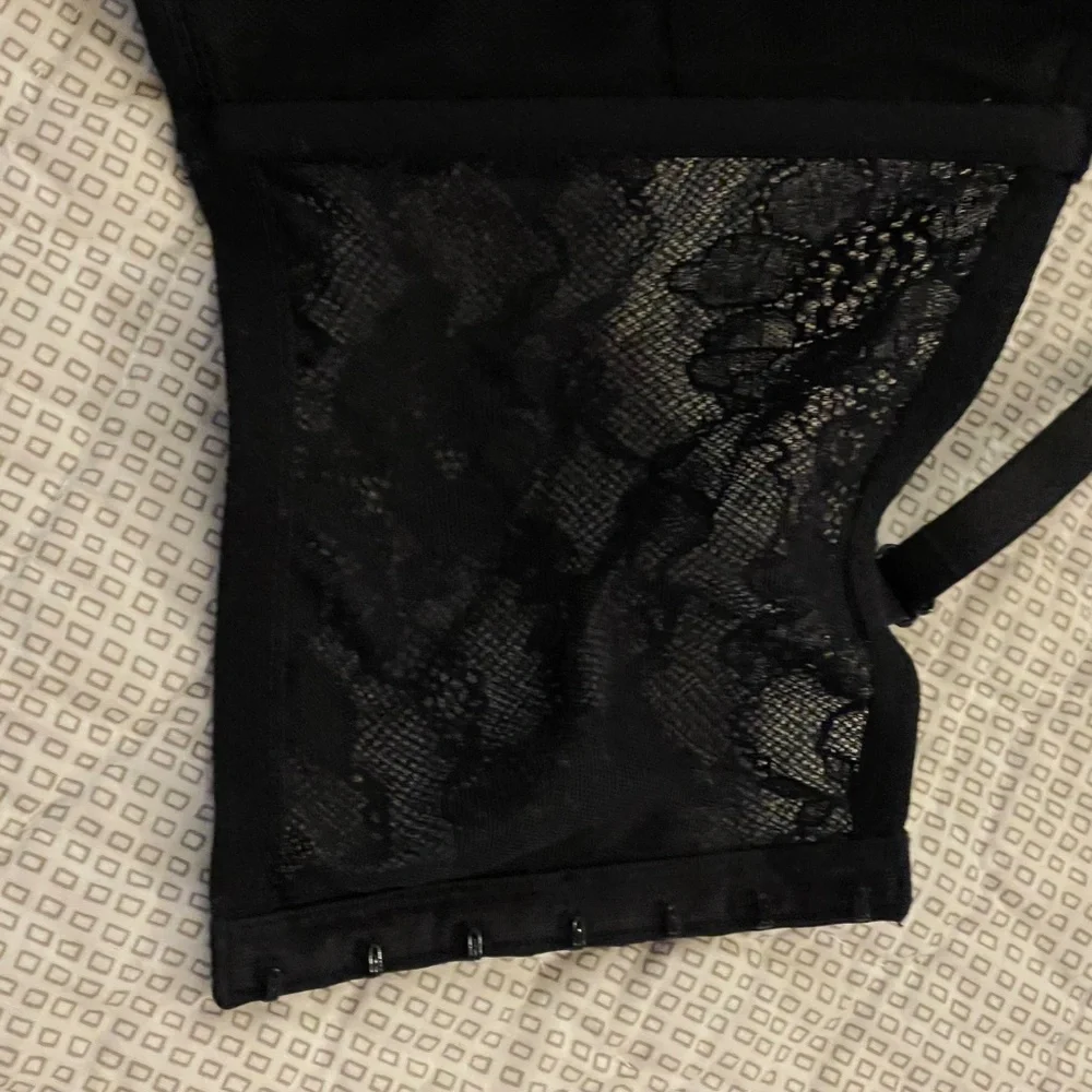 Victoria's Secret Bombshell Shine Strap Push-Up Long Line Corset Bra Satin - Picture 9 of 9